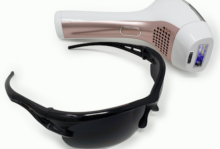 ipl hair removal safety glasses